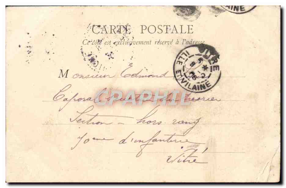 CPA Le Bois de Boulogne en Automne Pre Catelan Chalet Bengali — Verso
