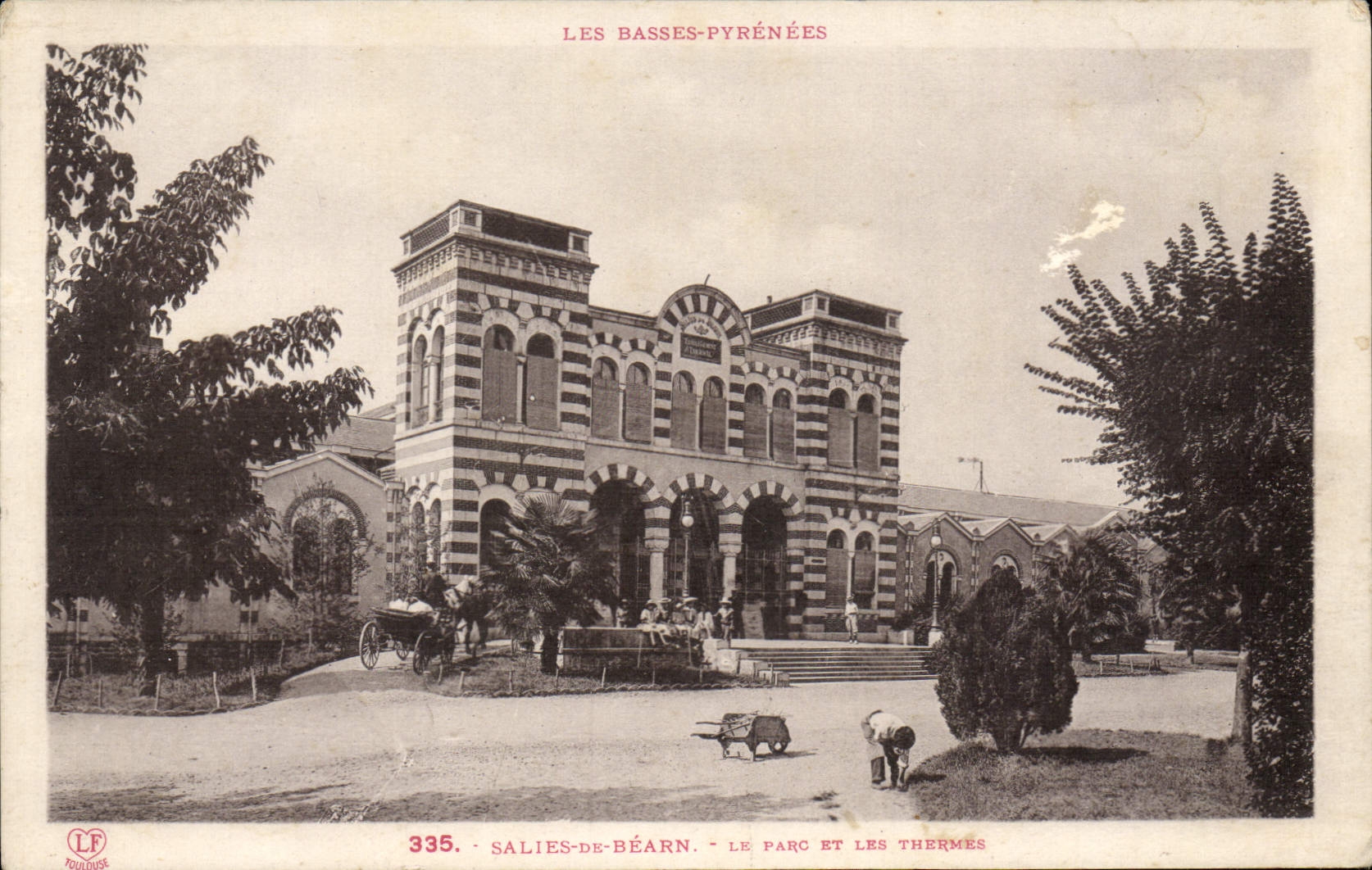 Salies-de-Béarn — Le Parc et les Thermes — Éditions Pyrénées-Océan, n°335