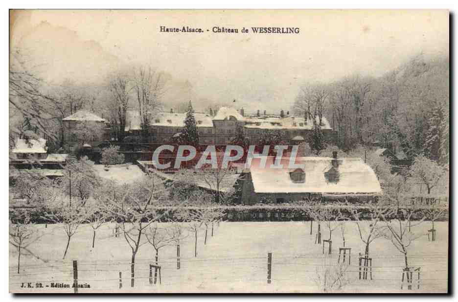 CPA Chateau de Wesserling