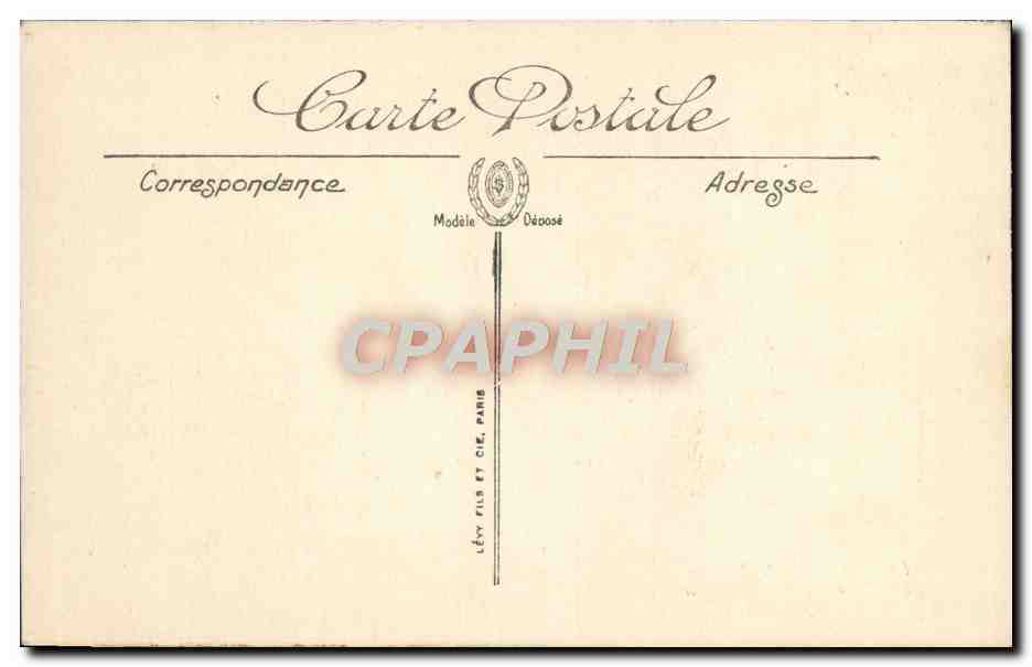 CPA Saint Nazaire Le depart du Transatlantique La Normandie Bateau — Rückseite
