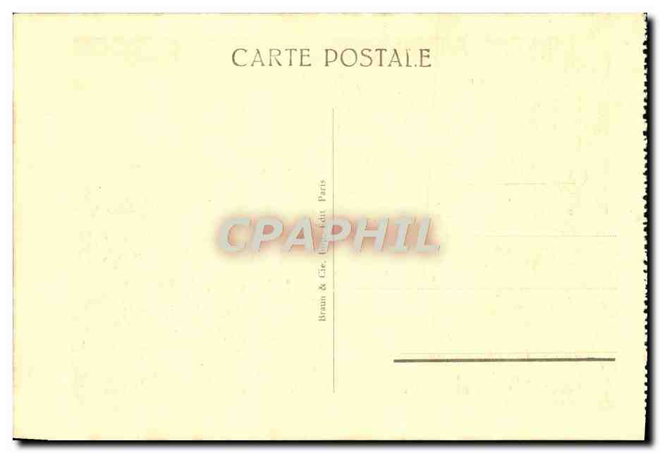 CPA Musee De Versailles Baron Gros Napoleon Bonaparte au Pont d'Arcole — Rückseite