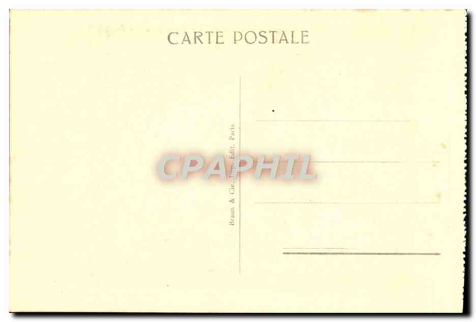 CPA Musee De Versailles Couder Installation du Conseil d'Etat au palais du Petit Luxembourg  — Rückseite