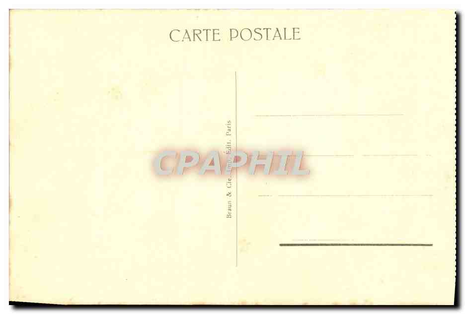 CPA Musee De Versailles Napoleon 1er mourant Vela — Rückseite