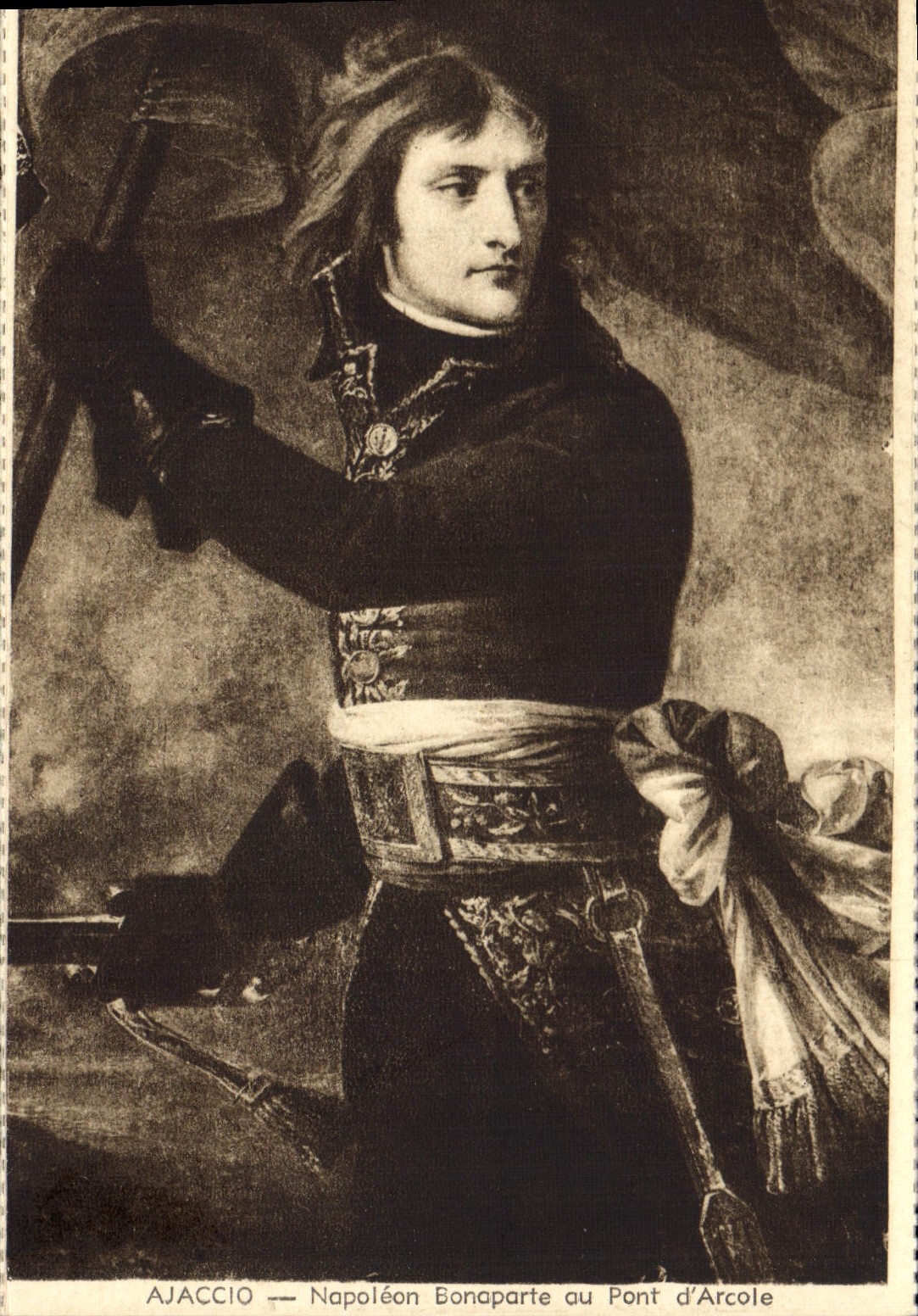 AJACCIO — Napoléon Bonaparte au Pont d'Arcole — Édition Foch
