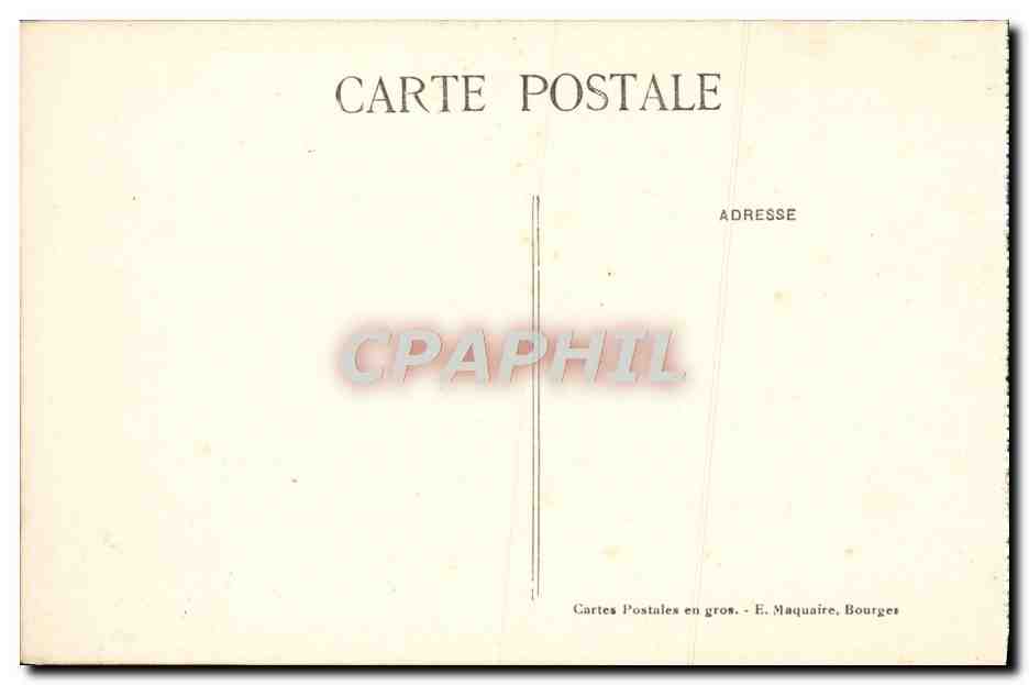 CPA Bourges Crypte De La Cathedrale Groupe de la Mise auj tombeau — Back