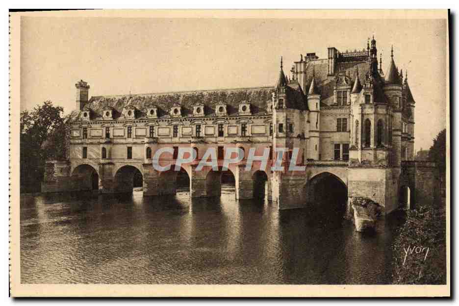 CPA Chateau De Chenonceaux Fecade Nord Est