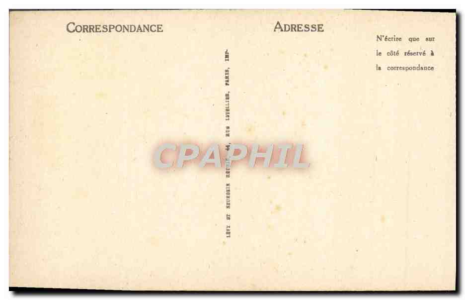 Jumièges — L'Abbaye d'après un dessin de 1702 (XVIIIe s.) — ND — Verso