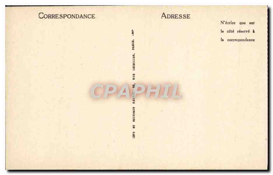 CPA Ancienne Abbaye De Jumieges — Rückseite