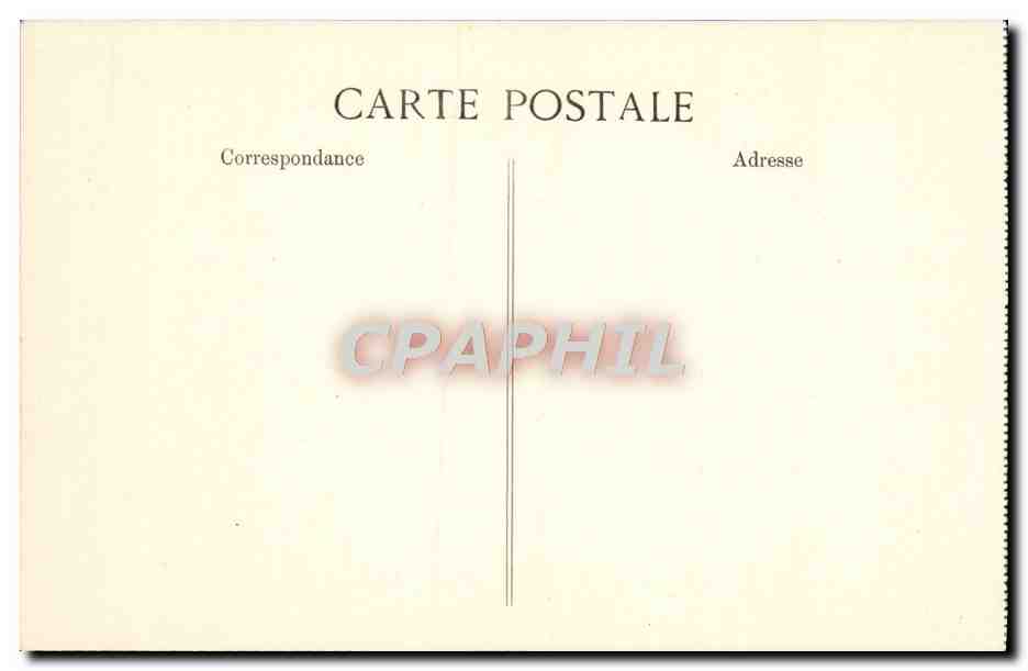 Palacio de FONTAINEBLEAU — Galería de Tapices — Editor ELD, n° 577 — Reverso