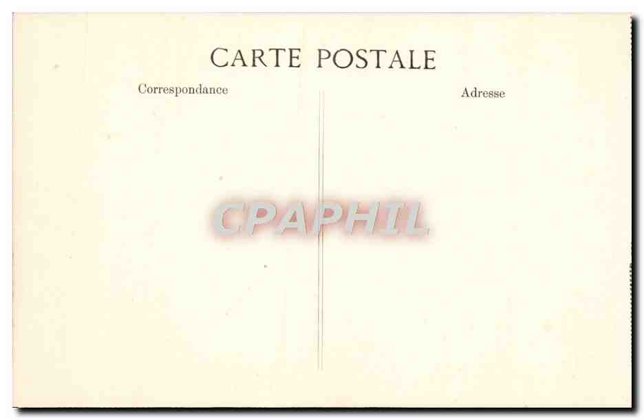 Palacio de FONTAINEBLEAU — Salón de espera de los apartamentos del Papa — Cama del Papa — Editor ELD, n° 559 — Reverso