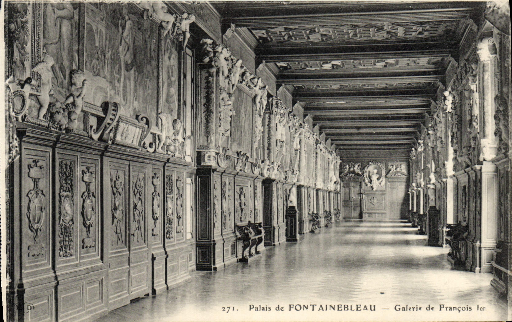 Palacio de FONTAINEBLEAU — Galería de Francisco I — 271