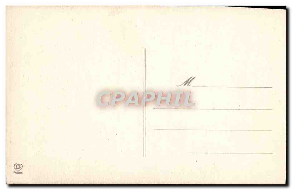CPA Lourdes Maison Paternelle de Bernadette Soubirous — Verso
