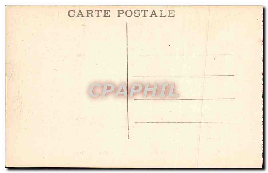 CPA Nimes La tour Magne — Rückseite