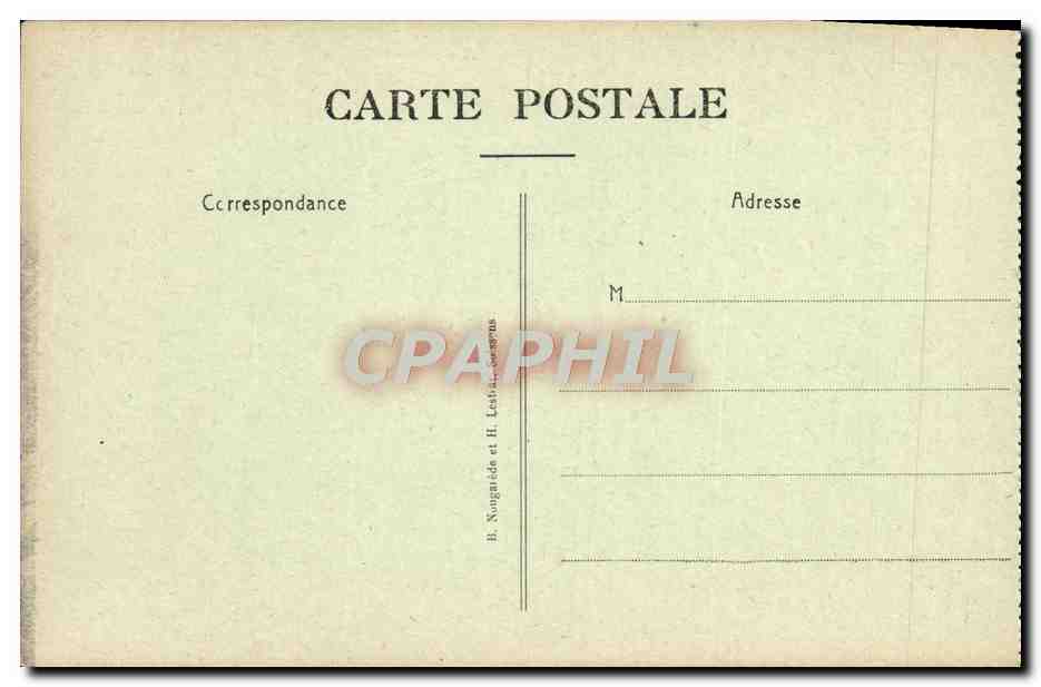 CPA Chemin Des Dames Ferme de la Motte Militaria — Rückseite