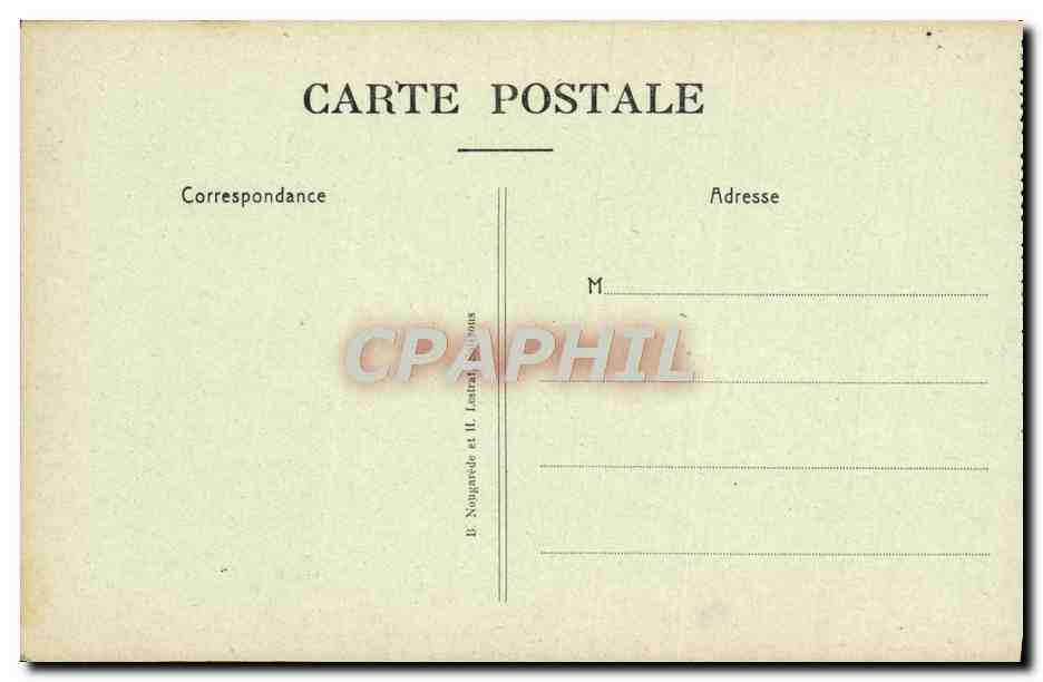 CPA La Vallee De l'Ailette Au Mont Des Singes Militaria — Rückseite