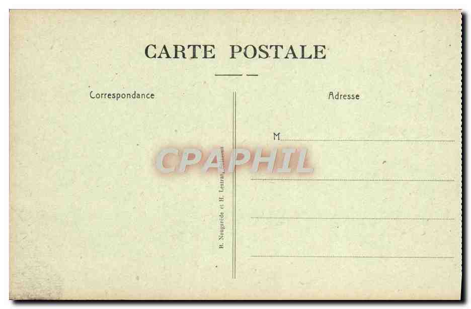 CPA Chemin Des Dames La Ferme De La Malmaison Militaria — Rückseite