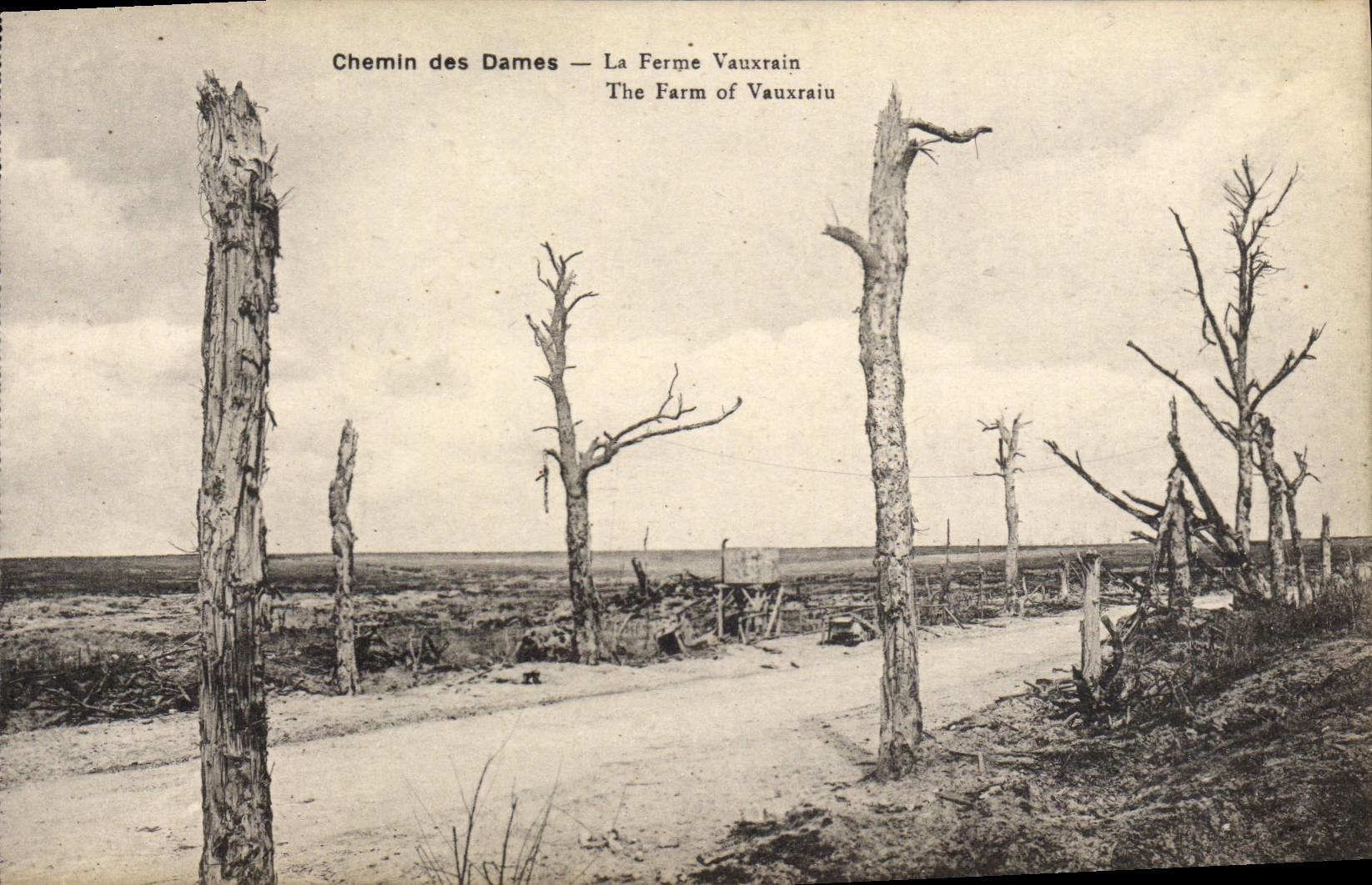 Chemin des Dames — La Ferme Vauxrain — B. Nougarde et H. Lestrac-Lonsions