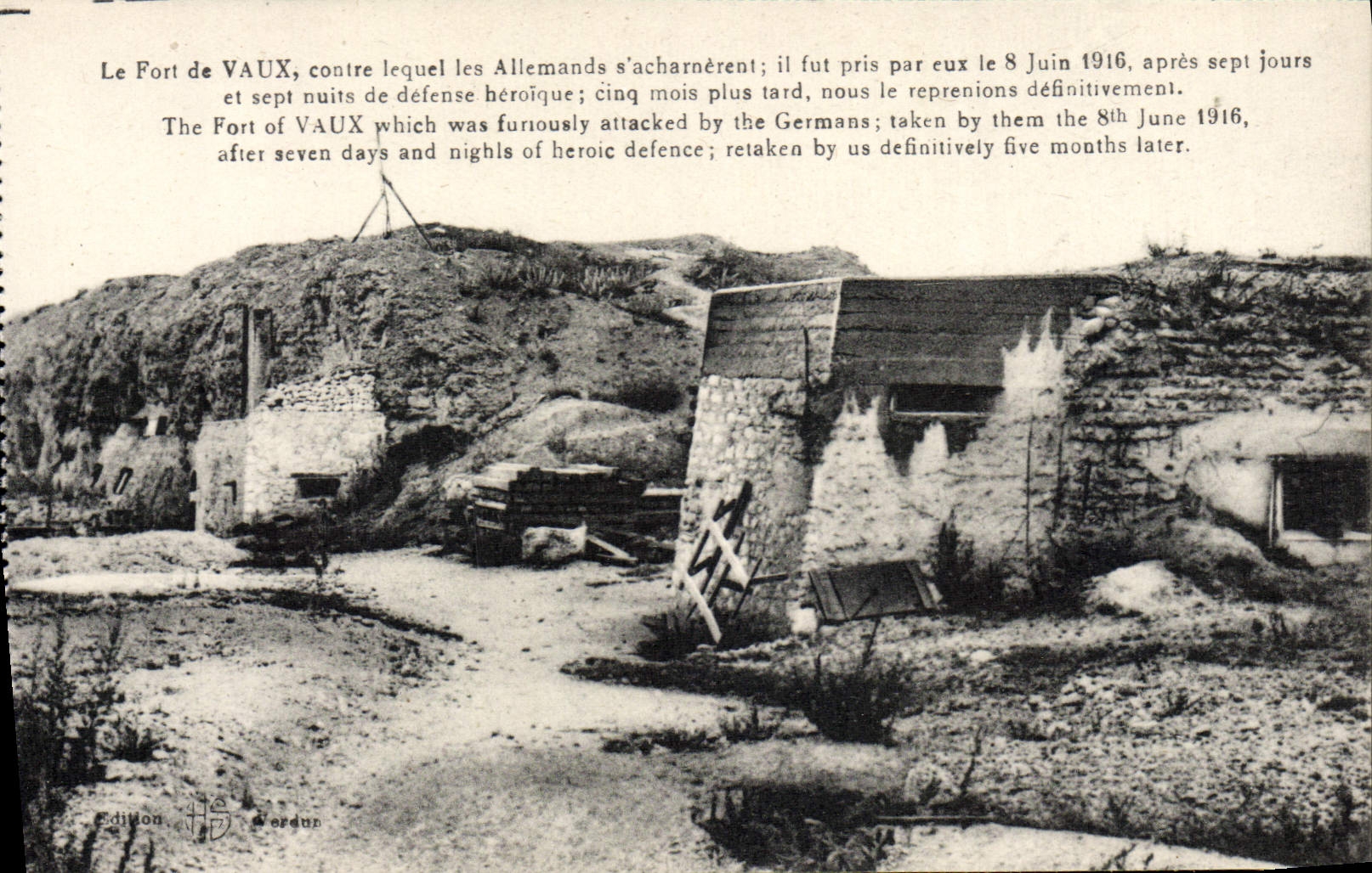 Fort de Vaux — Bataille de Verdun — Édition HS Bordur