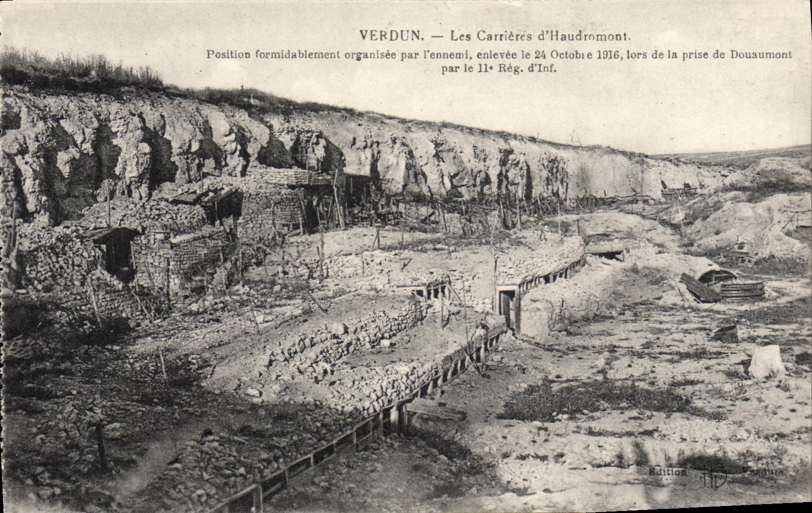 Verdun — Les Carrières d'Haudromont — Édition H. D. C. Verneuil