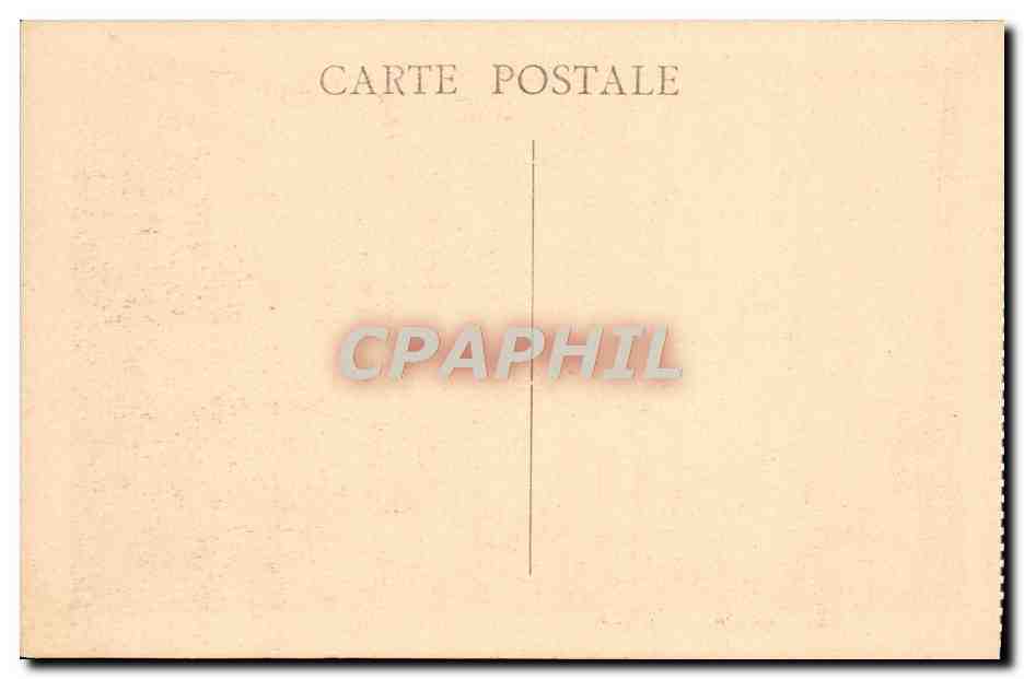 CPA La Sainte Baume Nazareth Le Refectoire — Rückseite