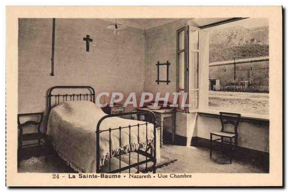 CPA La Sainte Baume Nazareth Une Chambre