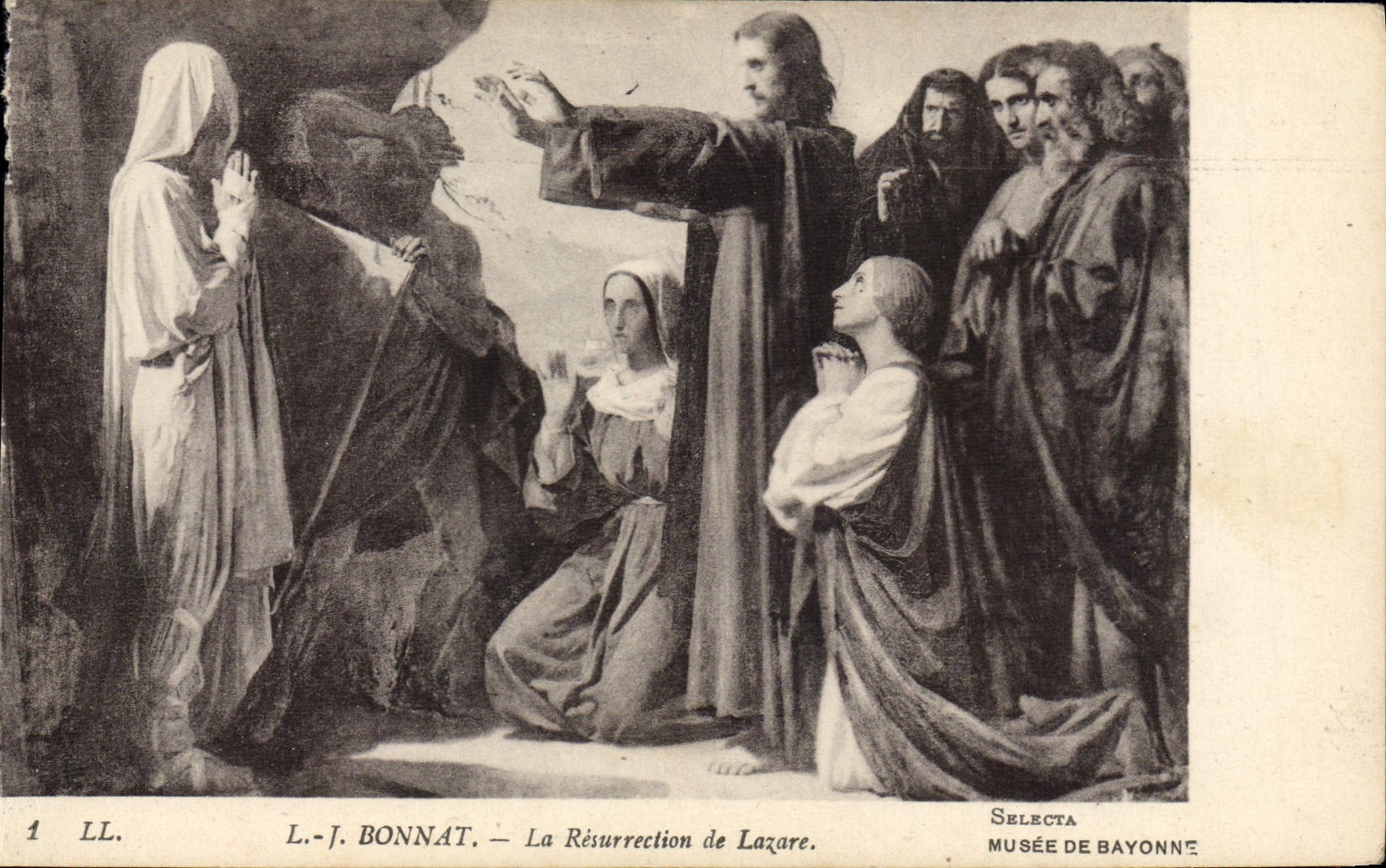 CPA Bonnat La Resurrection De Lazare Musee de Bayonne Selecta