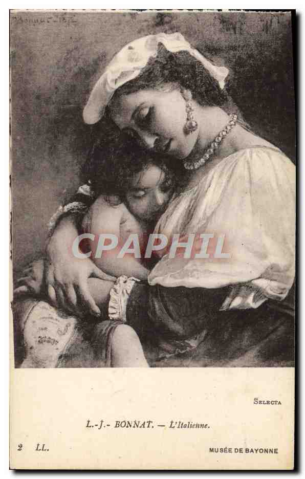 CPA Bonnat L'italienne Selecta Musee de Bayonne