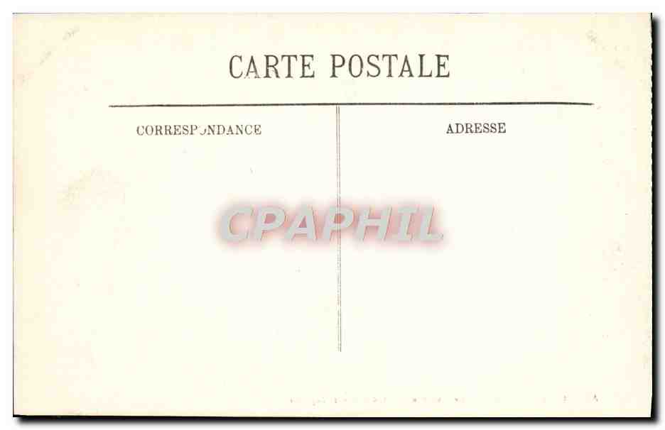 CPA Compiegne Le Chateau Galerie Des Tapisseries — Rückseite