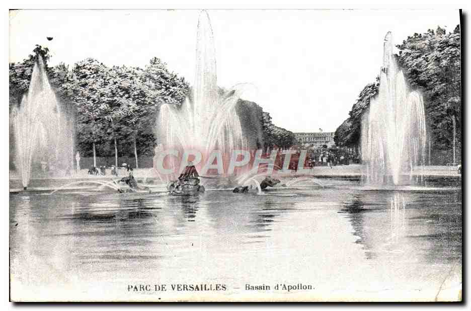CPA Parc De Versailles Bassin D'Apollon
