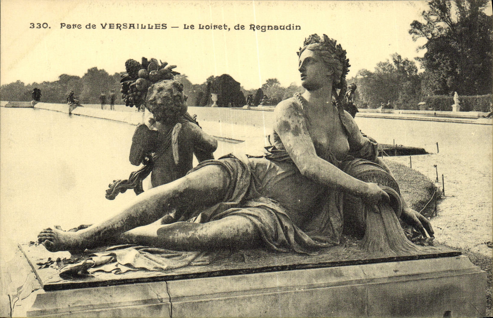 Parc de VERSAILLES — Le Loiset, de Regnaudin — n°330