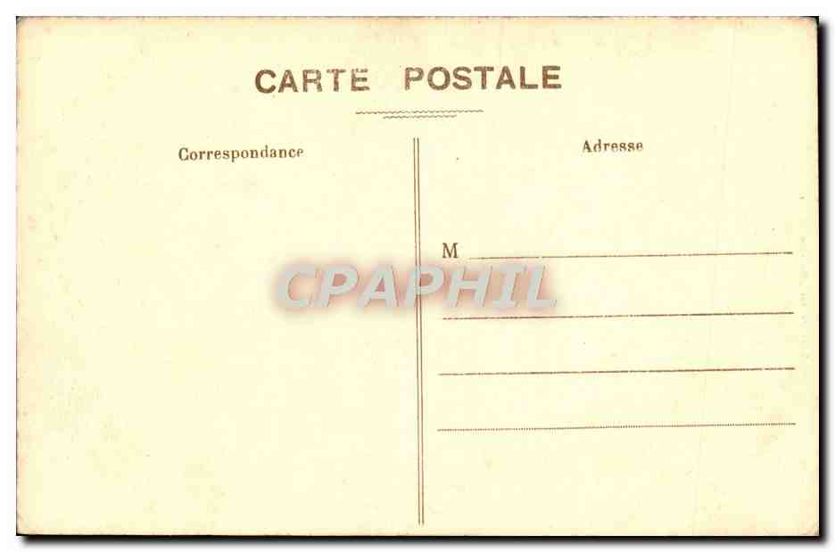 CPA Boulogne Sur Mer L'Amour Qui Passe — Verso