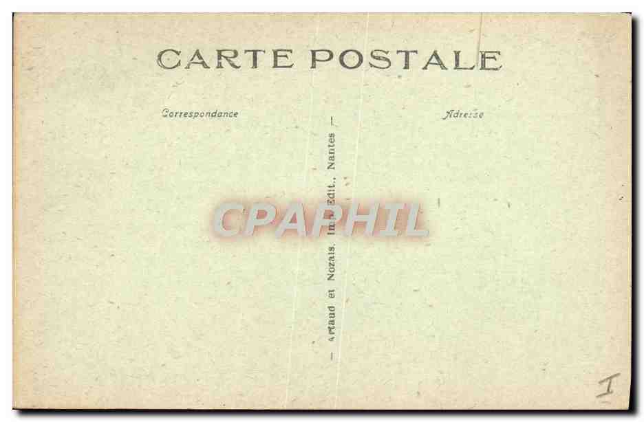 CPA Tours Cloitre St Gatien de la Psalette et musee lapidaire  — Rückseite