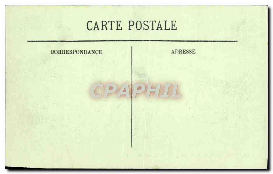 CPA Compiegne Le Chateau La colonnade — Rückseite