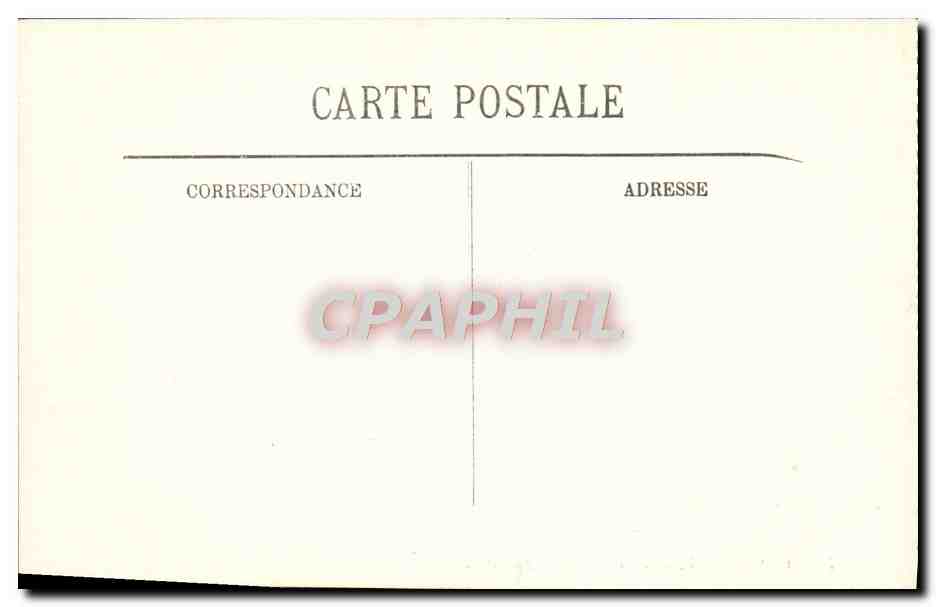 CPA Compiegne Le Chateau Facade Sur Le Parc — Verso