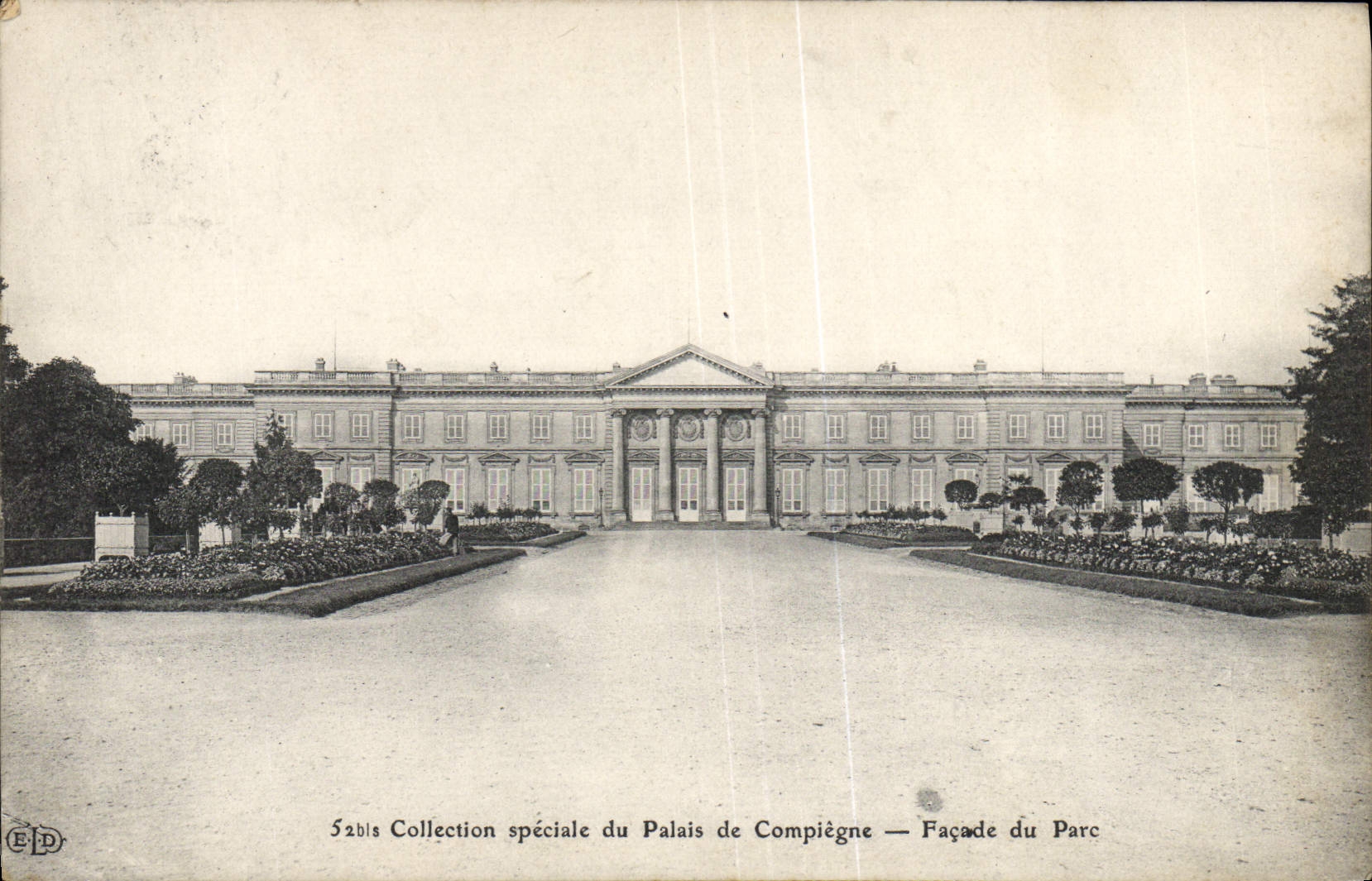 Palais de Compiègne — Façade du Parc — Collection spéciale