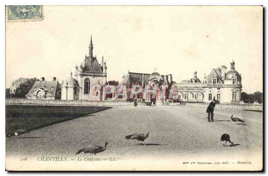CPA Chantilly Le Chateau