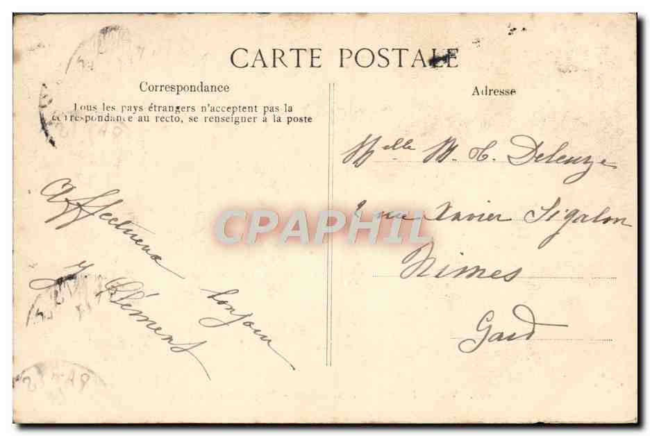 Versailles — Grandes Eaux — Bosquet des Rocailles — ELD, n°290 — Verso