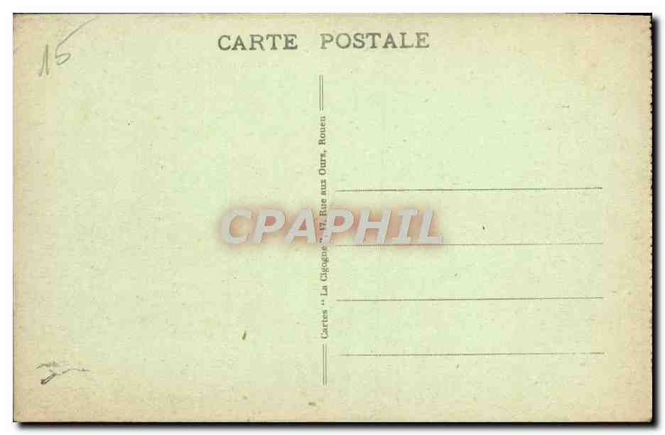 CPA Rouen Pont Corneille — Verso