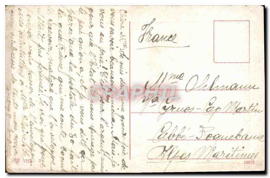 CPM Fantaisie — Verso