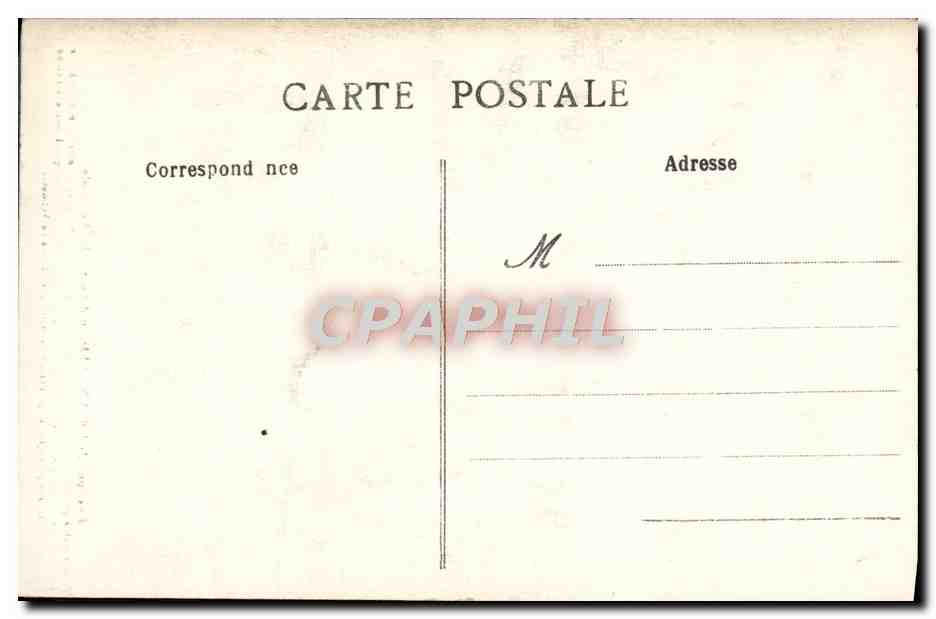 CPA Dreux Chateau D'Anet le vestibule — Rückseite