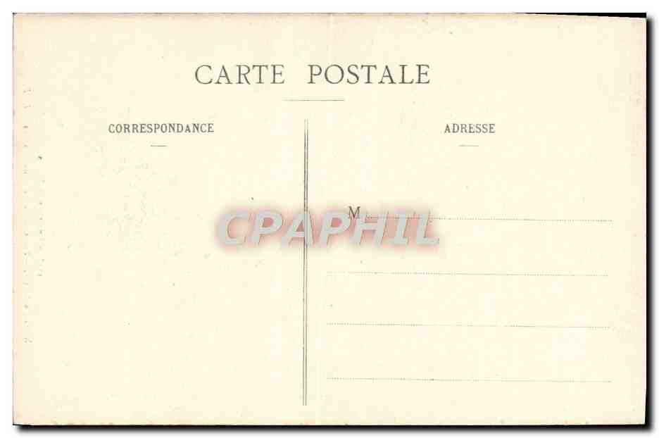 Château d'ANET — Porte de la Salle des Gardes — E. P. — EURE-ET-LOIR — Reverso