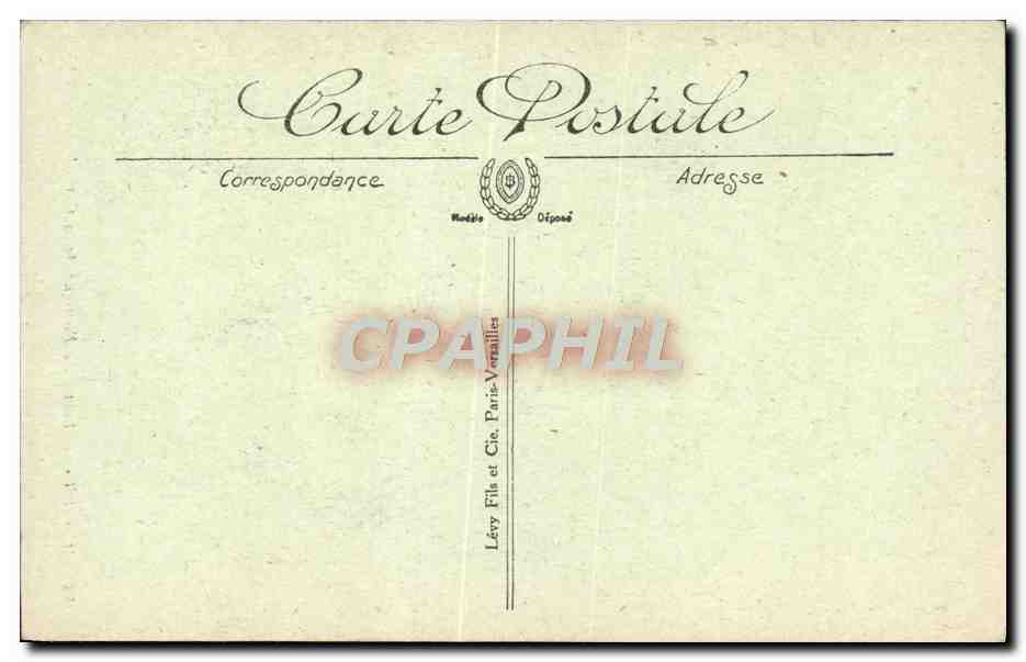 Louvières — Détail du Portique de la Cathédrale — LL — Reverso