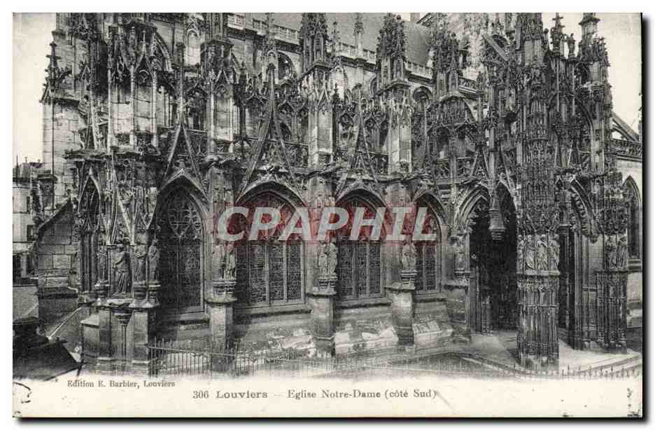 CPA Louviers Eglise Notre Dame