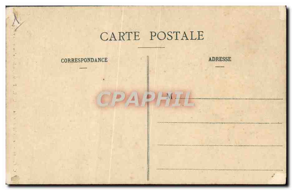 CPA La Cathedrale De Rouen Portail De La Calende Tympan — Verso
