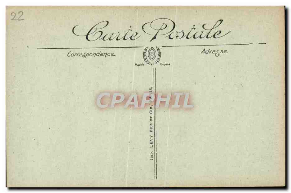 CPA Lannion Calvaire Et Clocher De Saint Jean De Baly — Rückseite