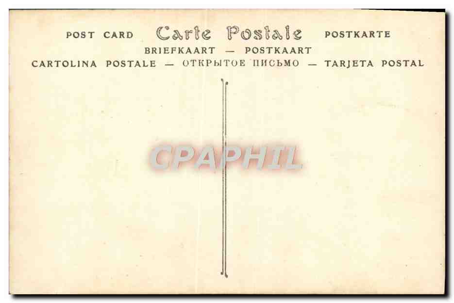 CPA Versailles Vue A Vol D'Oiseau Sur Le Parc le palais et la ville — Verso