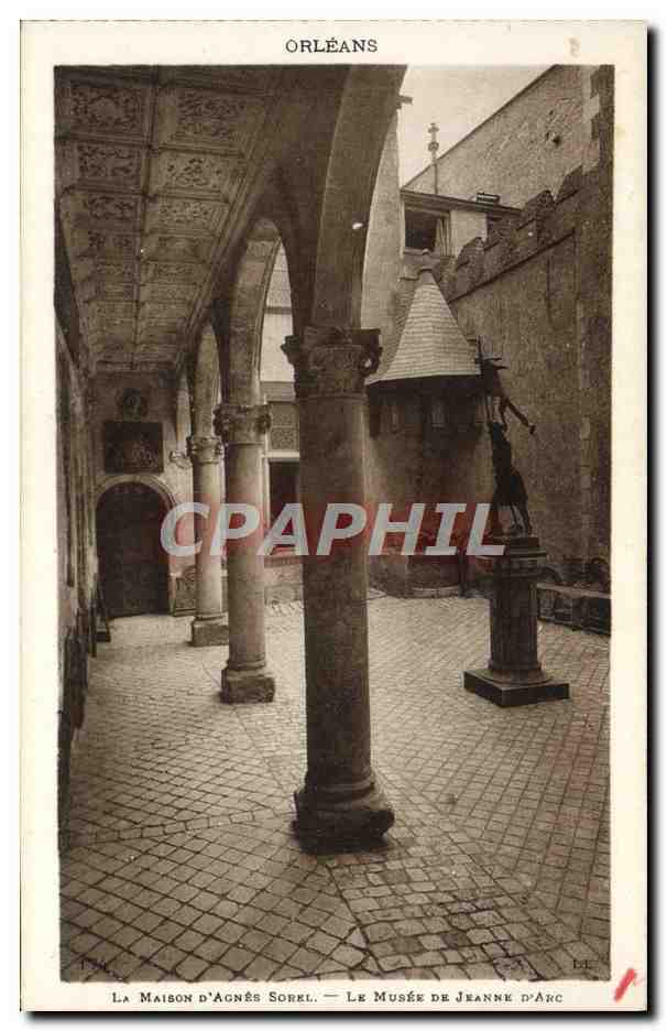 CPA Orleans La Maison D'Agnes Sorel Le musee de Jeanne d'Arc