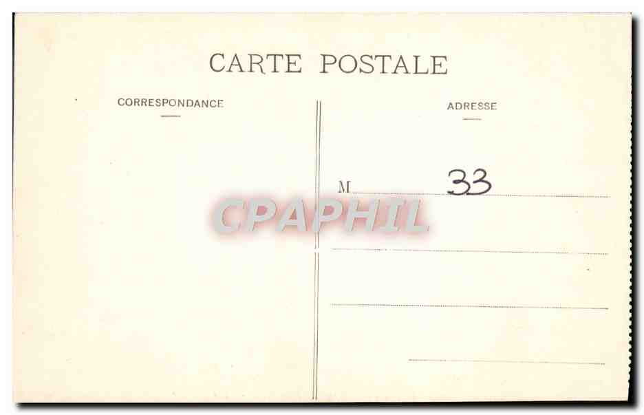 CPA Arcachon Le Casino Mauresque Ville D'Hiver — Rückseite