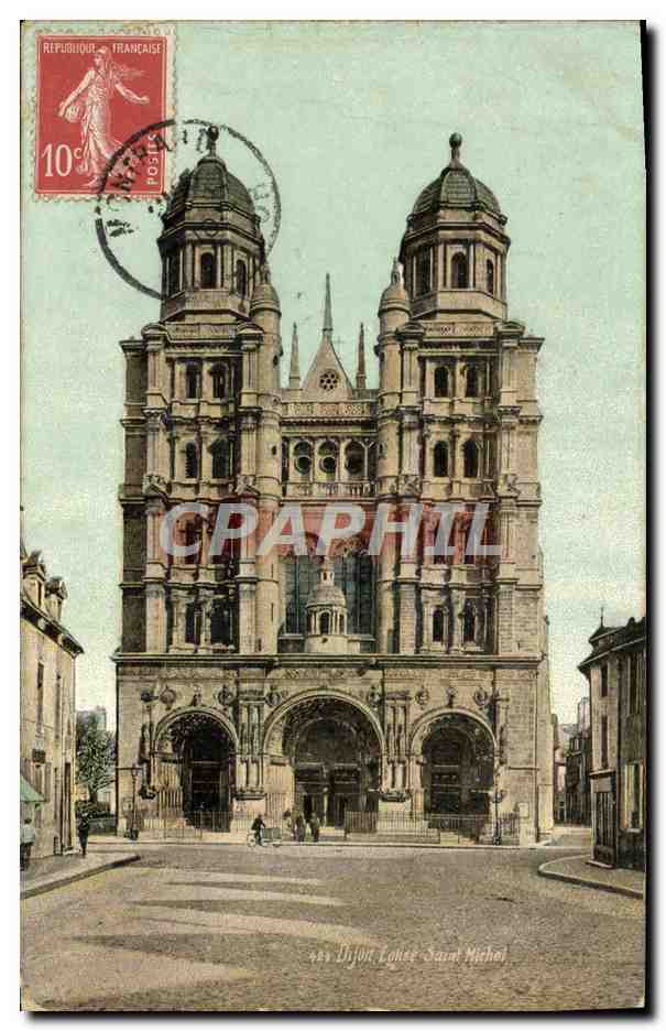 CPA Dijon Eglise Saint Michel