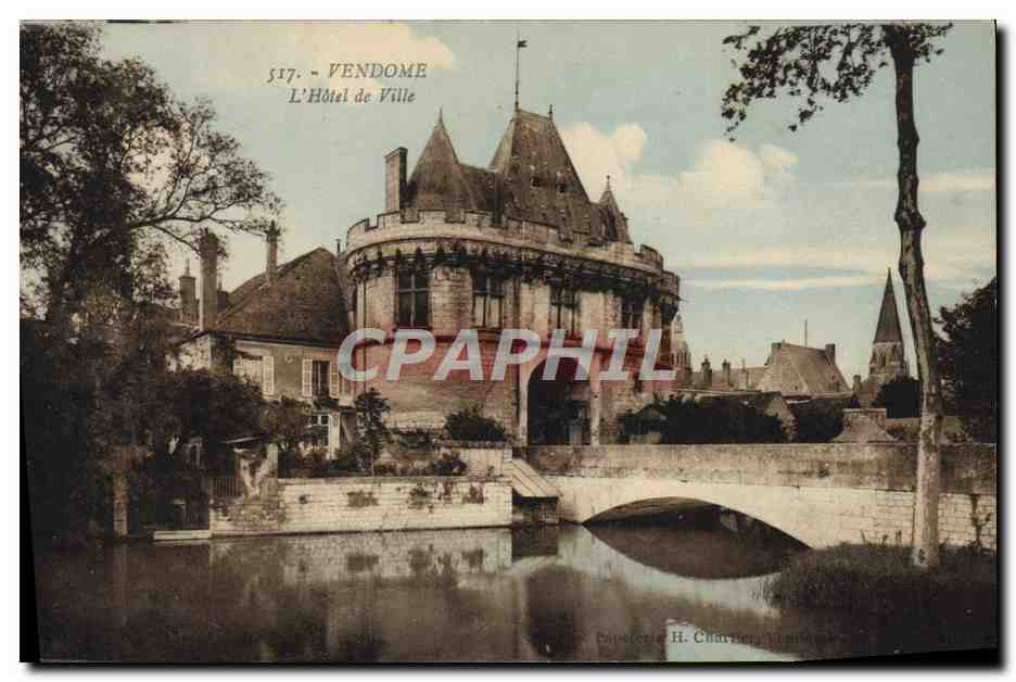 CPA Vendome L'Hotel De Ville